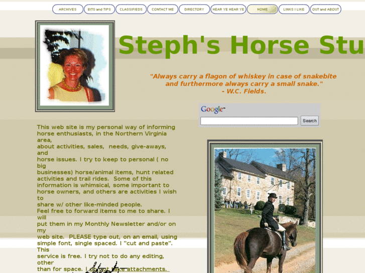 www.stephshorsestuff.com