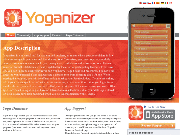 www.yoganizer.com