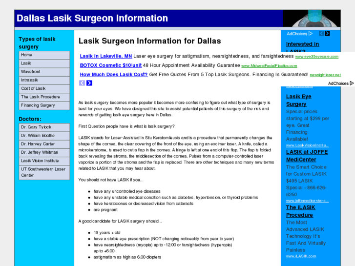 www.dallaslasiksurgeon.info