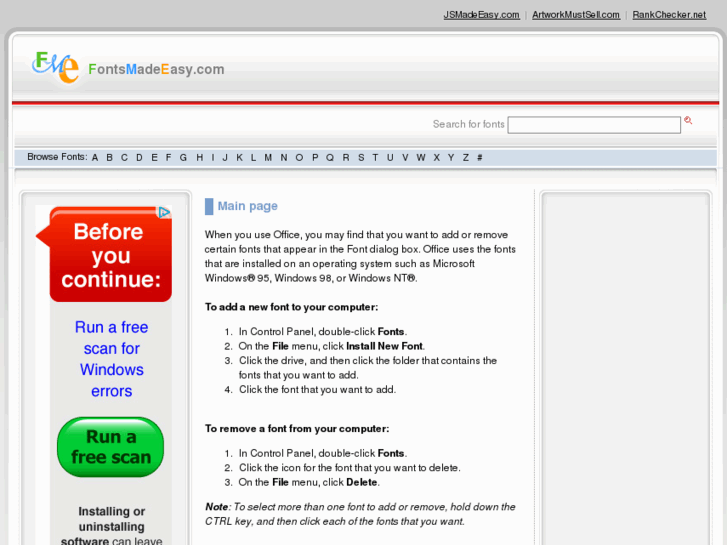 www.fontsmadeeasy.com