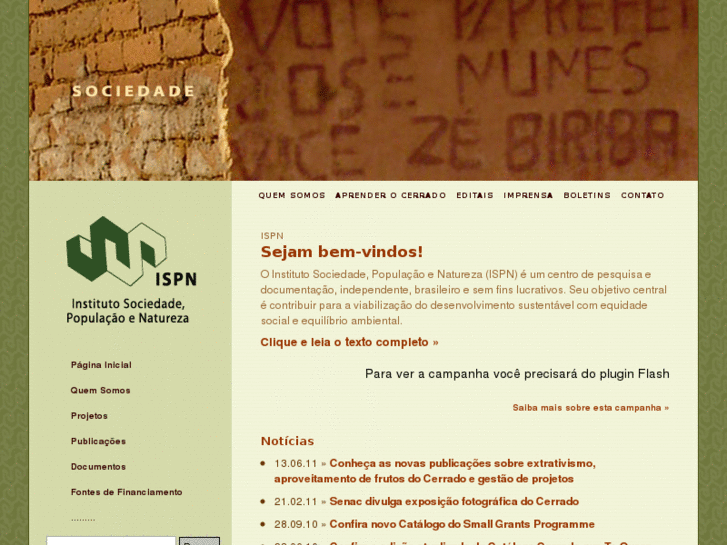 www.ispn.org.br