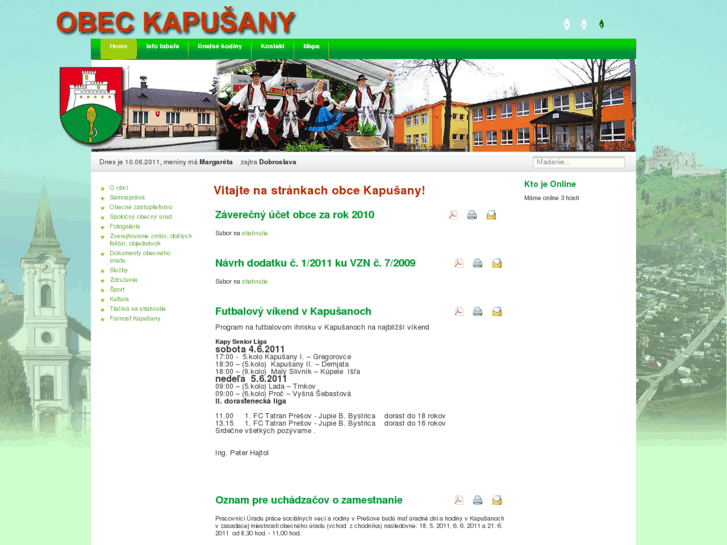 www.kapusany.sk