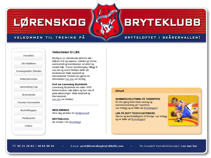 www.lorenskogbryteklubb.com