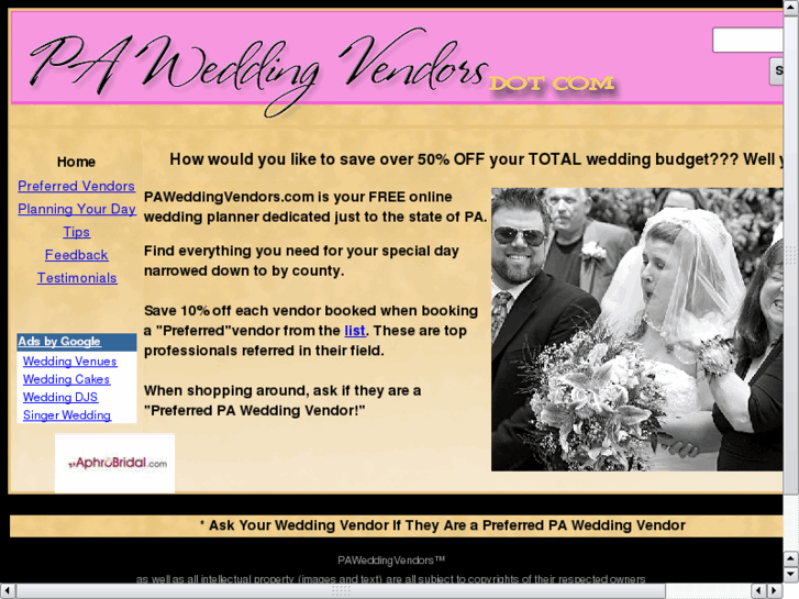 www.paweddingvendors.com