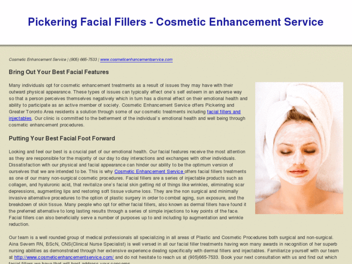 www.pickeringfacialfillers.com