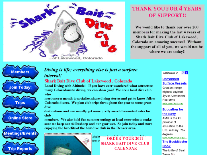 www.sharkbaitdiveclub.com