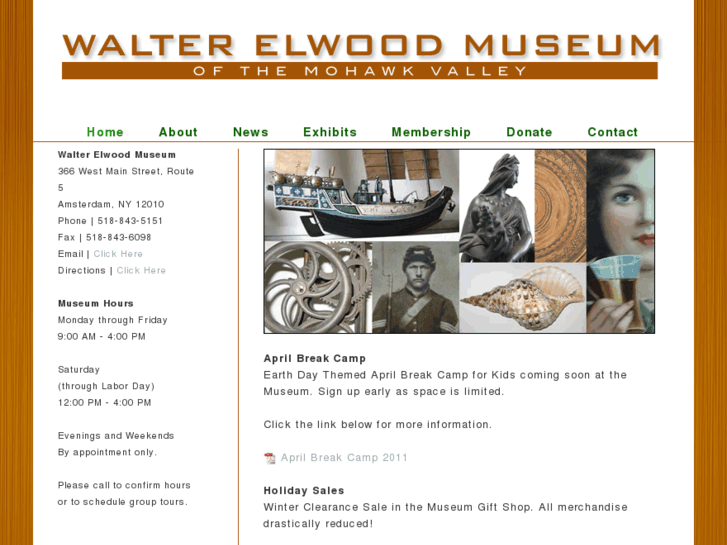 www.walterelwoodmuseum.org