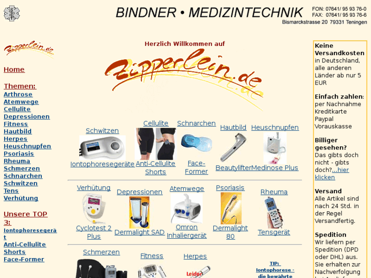 www.zipperlein.de