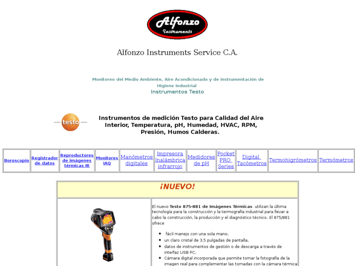 www.alfonzoinstruments.com