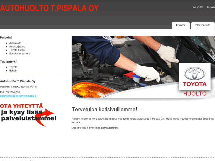 www.autohuoltotpispala.com