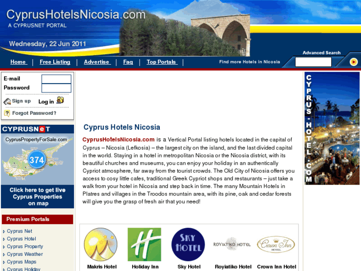 www.cyprushotelsnicosia.com