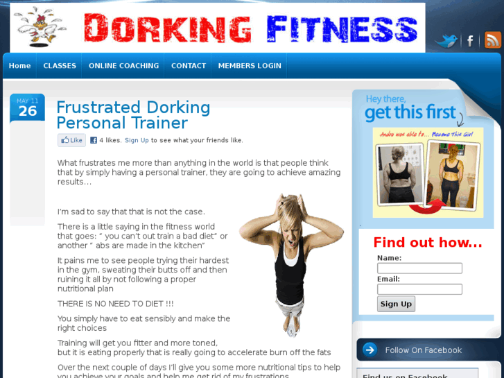 www.dorkingfitness.com