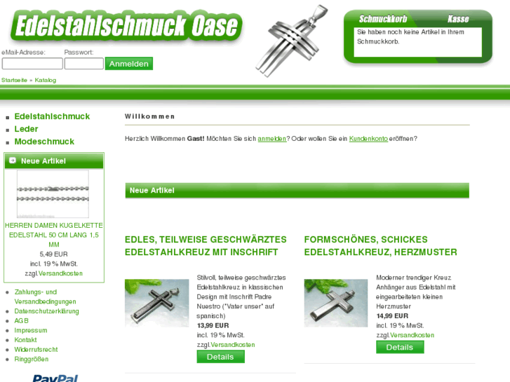 www.edelstahlschmuck-oase.de