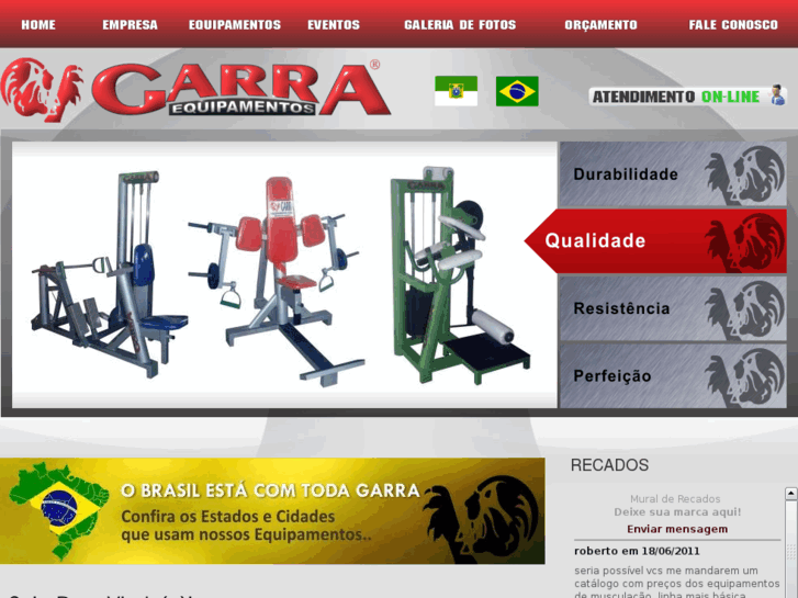 www.garraequipamentos.com