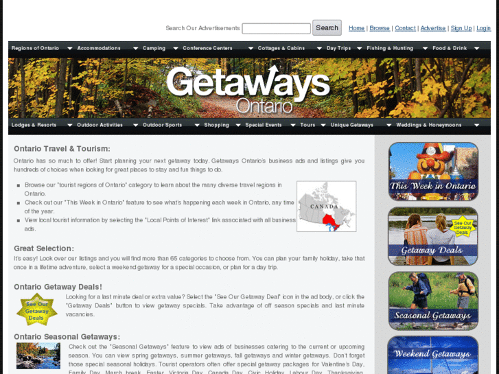 www.getawaysontario.com