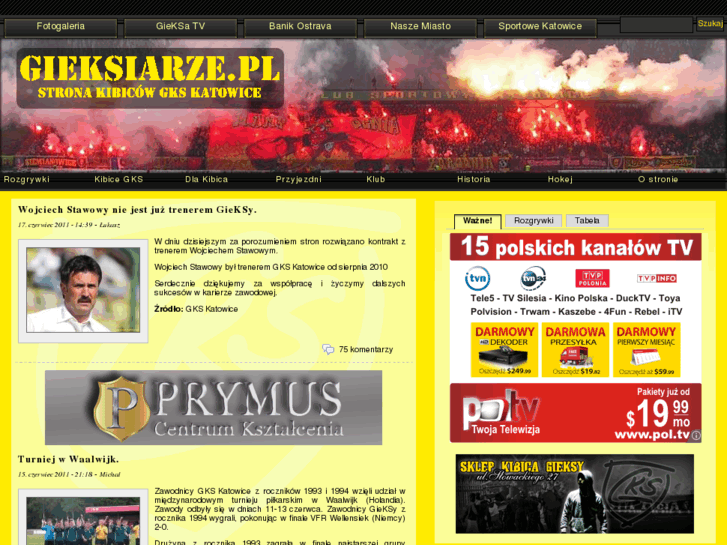 www.gieksiarze.pl