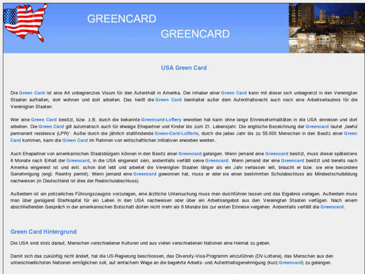 www.greencard-greencard.de