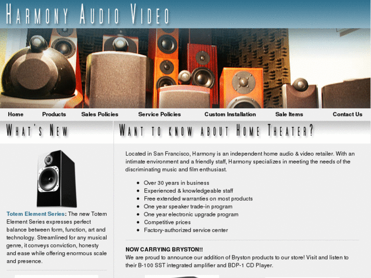 www.harmonyaudiovideo.com