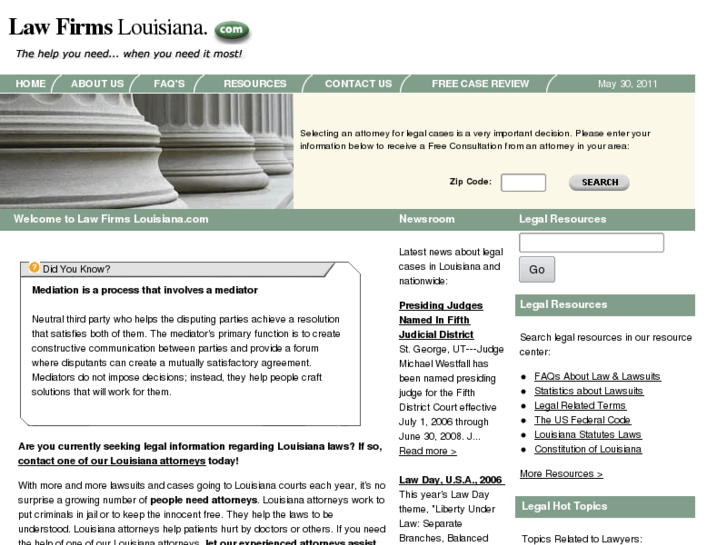 www.lawfirmslouisiana.com