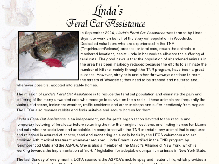 www.lindasferalcatassistance.com