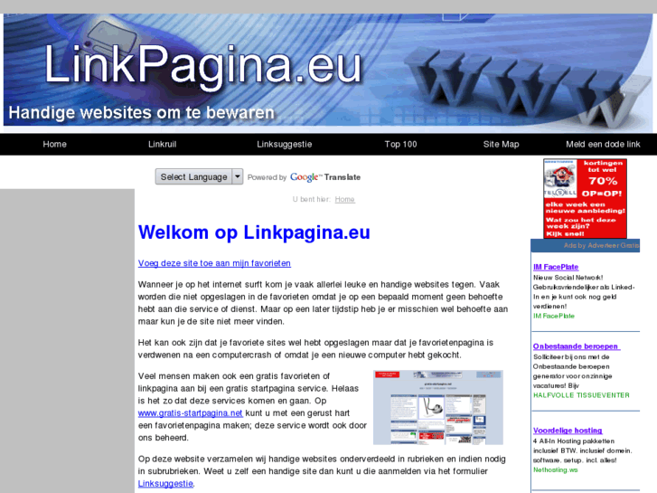 www.linkpagina.eu