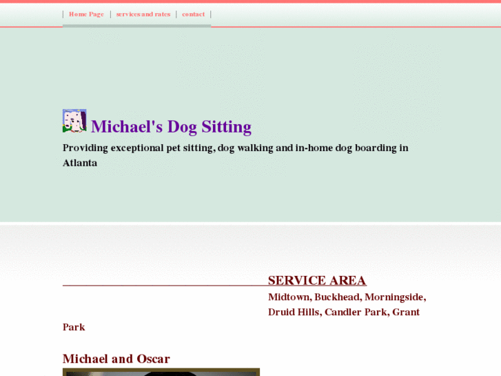 www.michaelsdogsitting.com