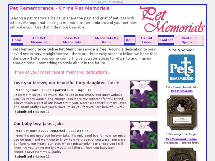 www.petsremembrance.com
