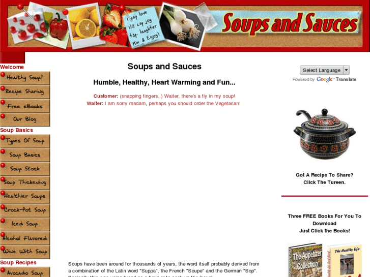 www.soups-and-sauces.com