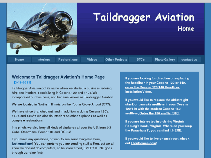 www.taildraggeraviation.com