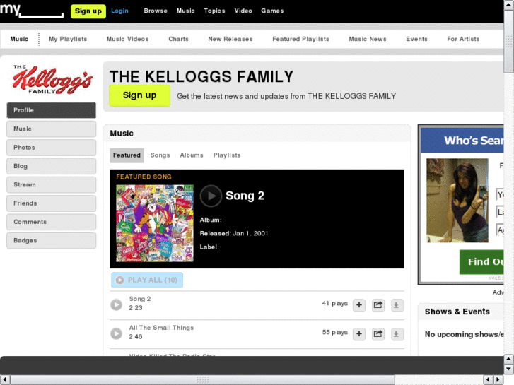 www.thekelloggsfamily.com