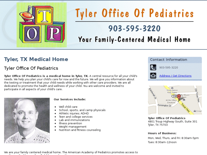 www.tylerofficeofpediatrics.com