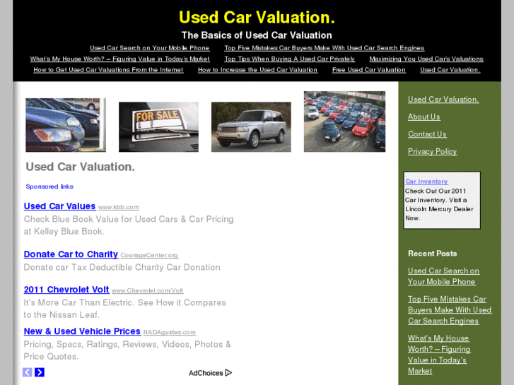 www.usedcarvaluation.net