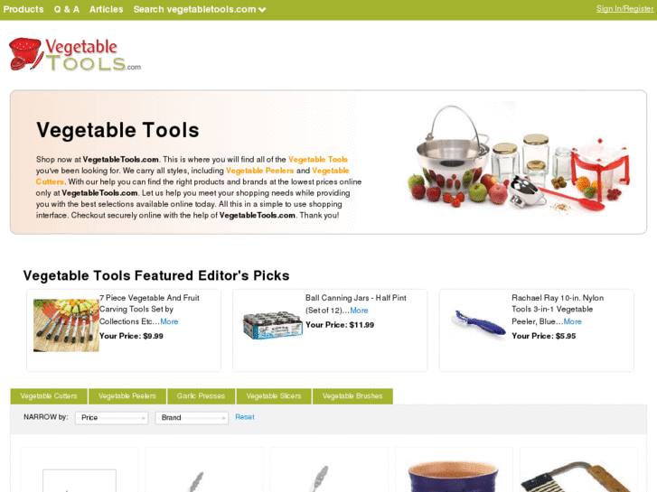 www.vegetabletools.com