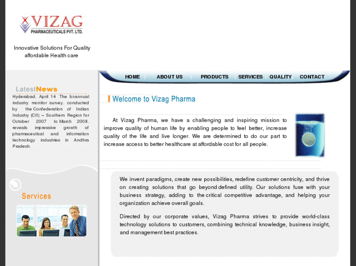 www.vizagpharma.com