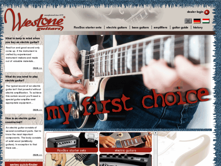 www.westone-guitars.com