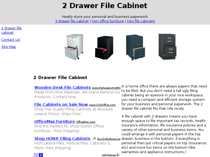 www.2drawerfilecabinet.net