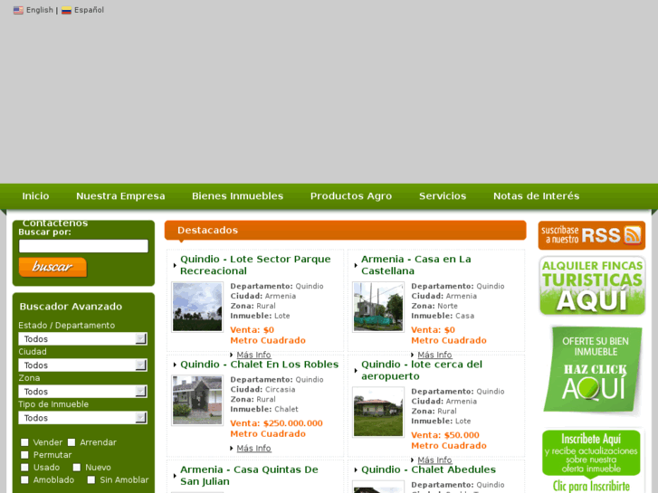 www.agroinmobiliariatriangulodelcafe.com