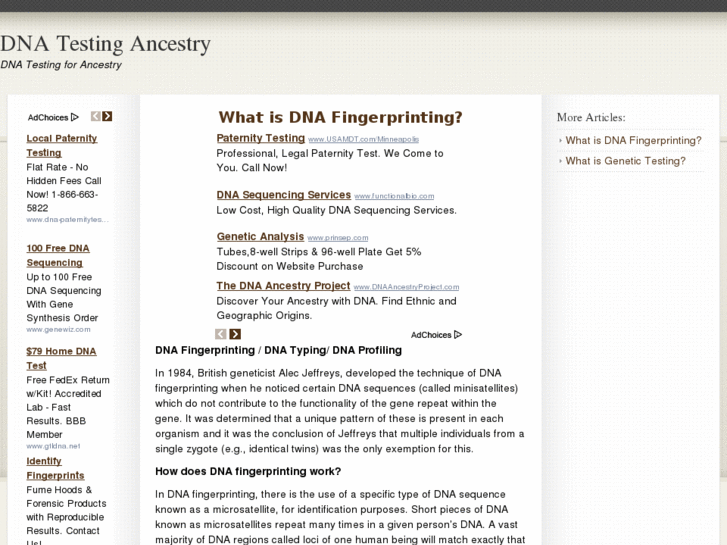 www.dnatestingancestry.com