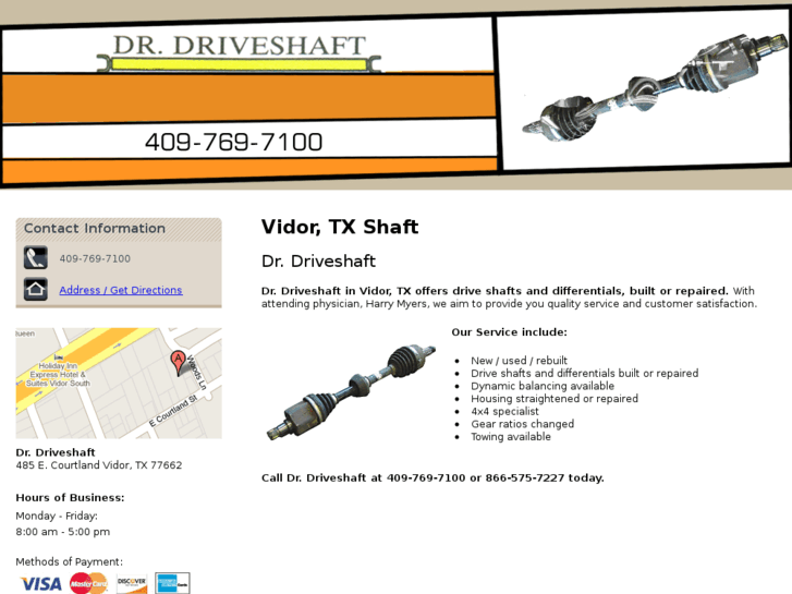 www.drdriveshaft.net