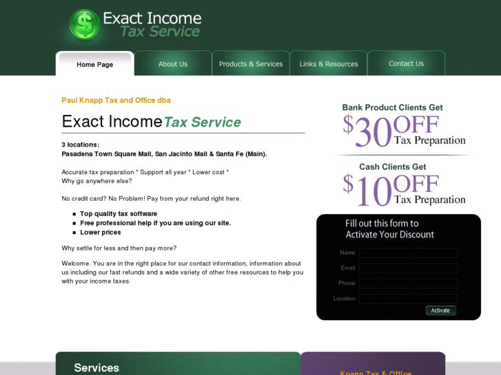 www.exactincometax.com