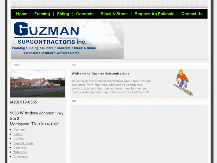 www.guzmansubcontractors.com