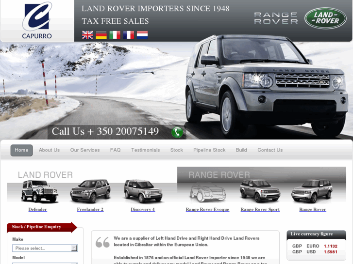 www.landroverexportsales.com