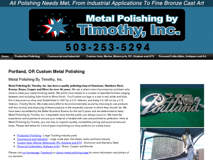 www.metalpolishingbytimothyinc.com