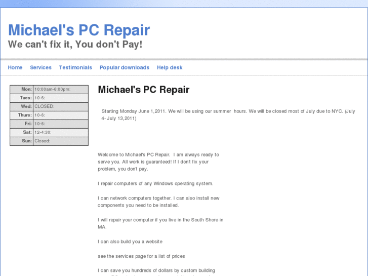 www.michaelspcrepair.com