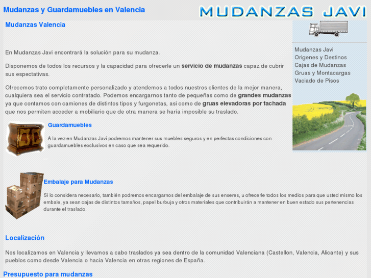 www.mudanzasjavi.es