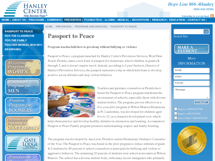 www.passporttopeace.net