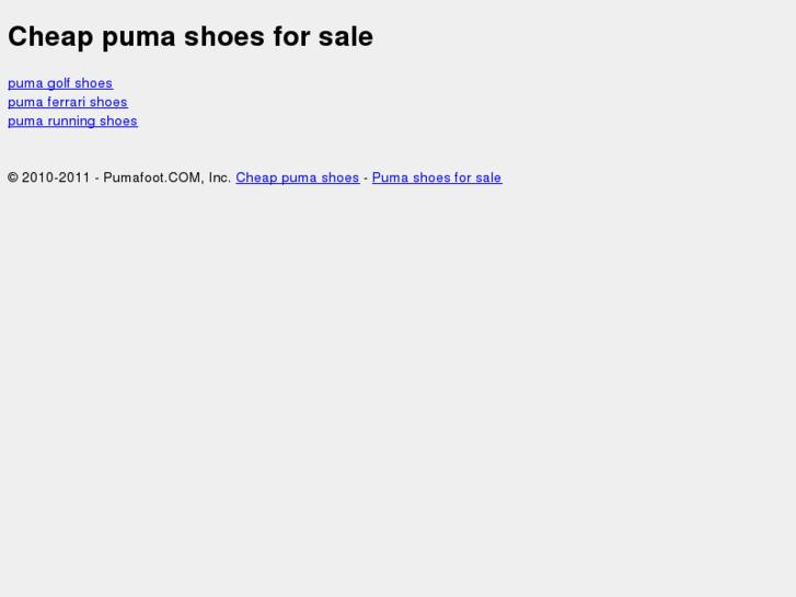 www.pumafoot.com