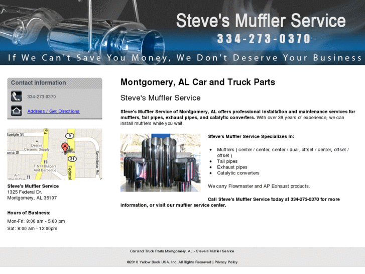 www.stevesmufflerservice.com