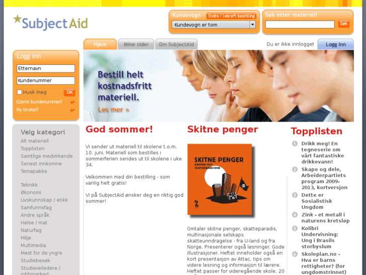 www.subjectaid.no