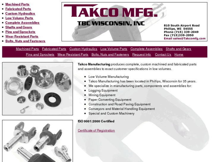 www.takcomfg.com